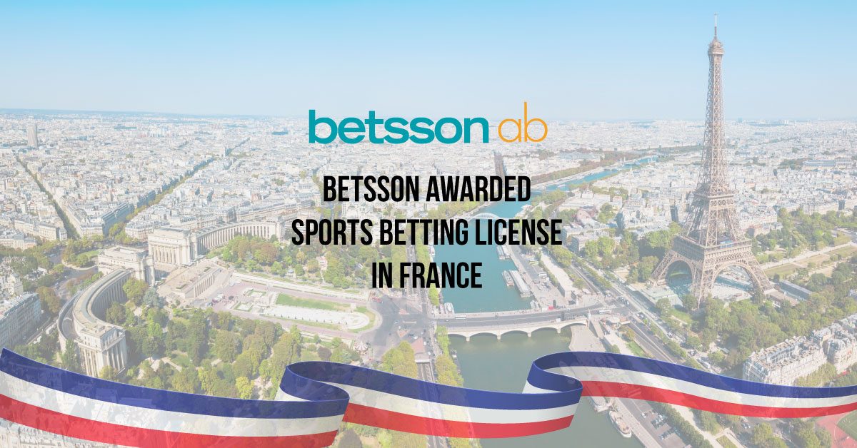 Image de couverture Betsson fait son entrée sur le marché français des paris sportifs